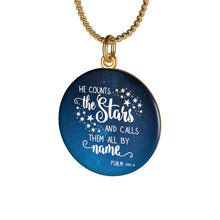 Load image into Gallery viewer, Necklace - He Counts The Stars