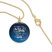 Load image into Gallery viewer, Necklace - He Counts The Stars